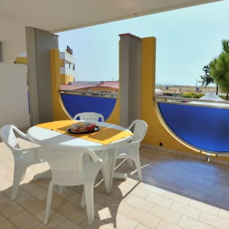 Апартаменты Beachfront With A Big Terrace - Beahost